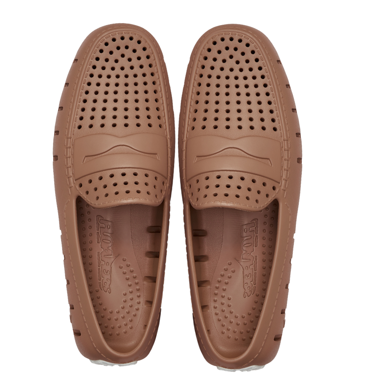 Men’s Country Club Driver Foam Shoe | Tan/Bright White