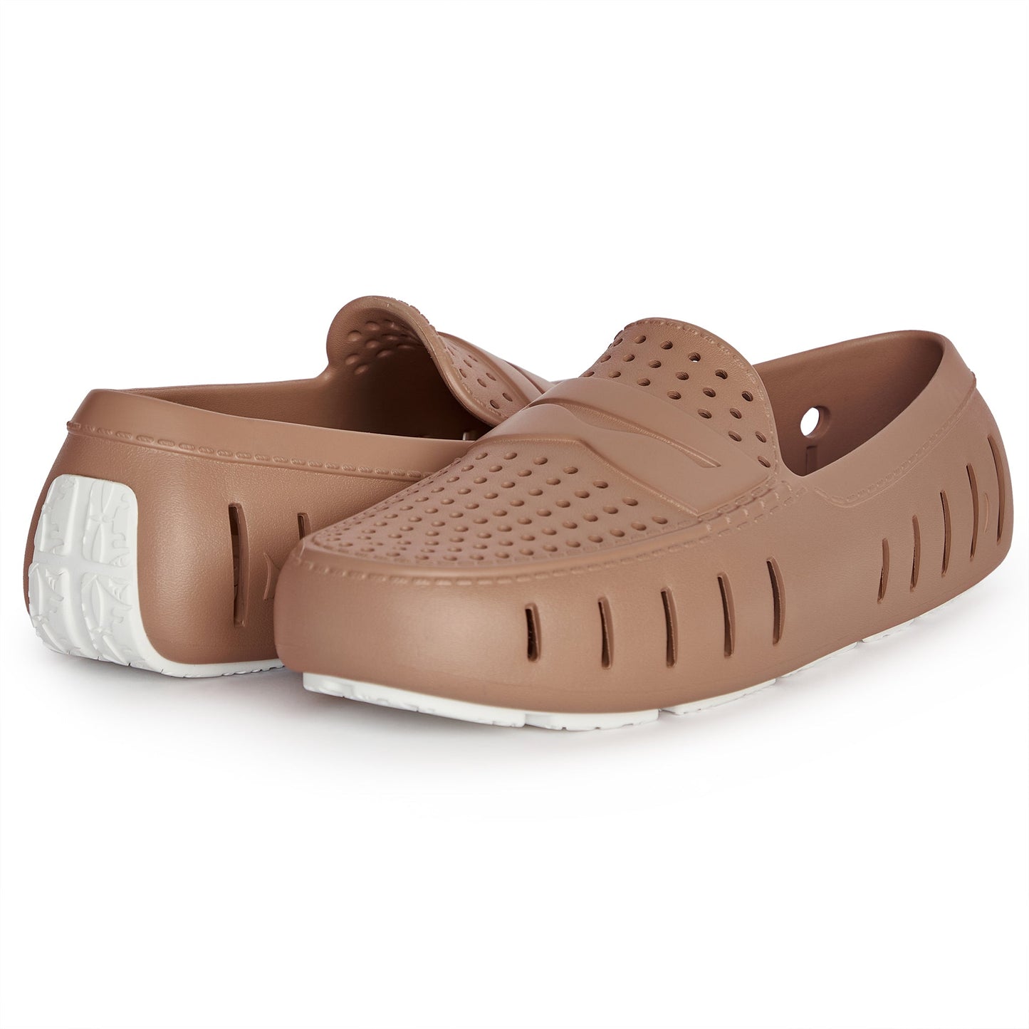 Men’s Country Club Driver Foam Shoe | Tan/Bright White