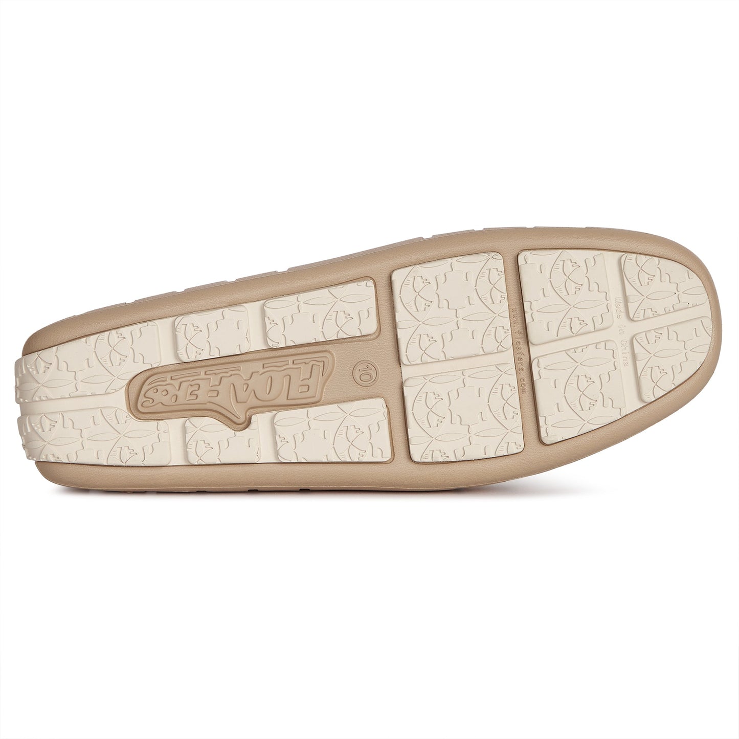 Men's Country Club Driver Foam Shoe | Warm Sand/Coconut