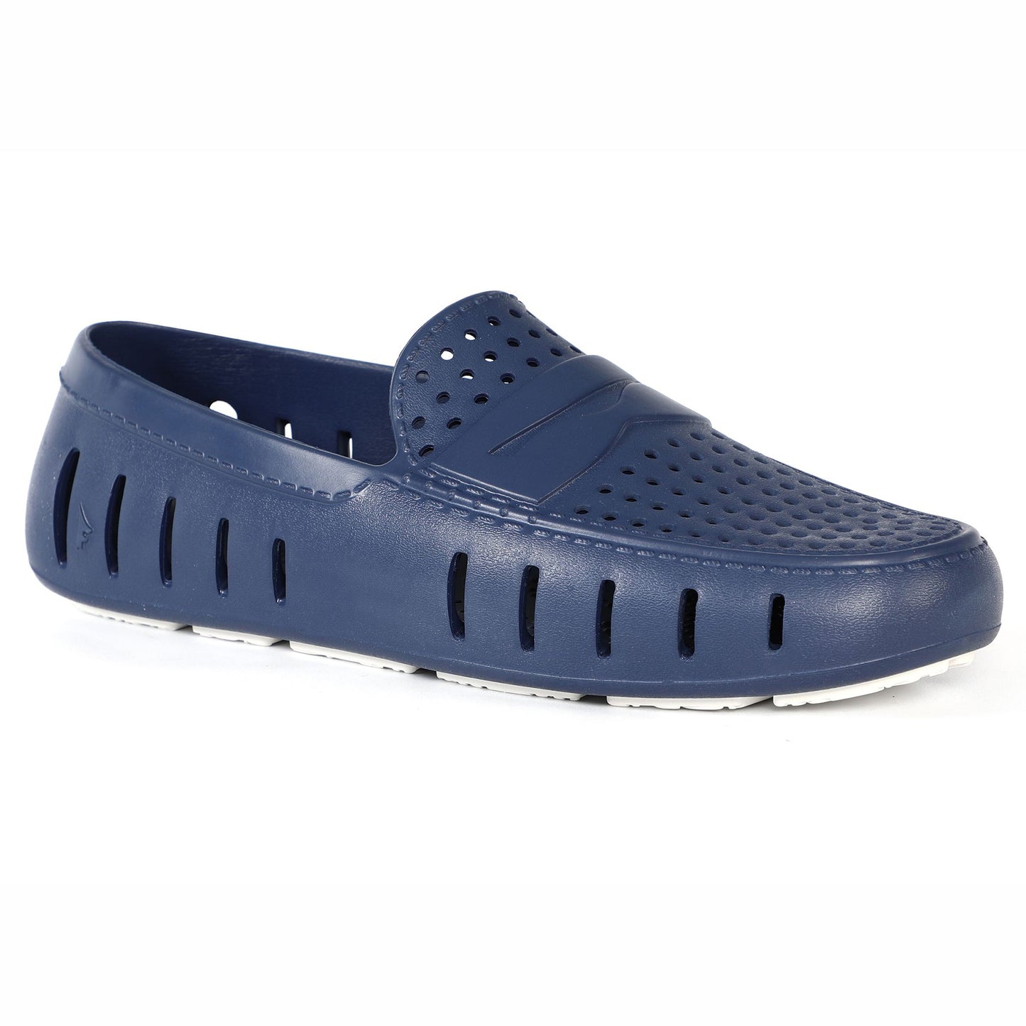 Men's Country Club Navy Peony Bright White Loafers