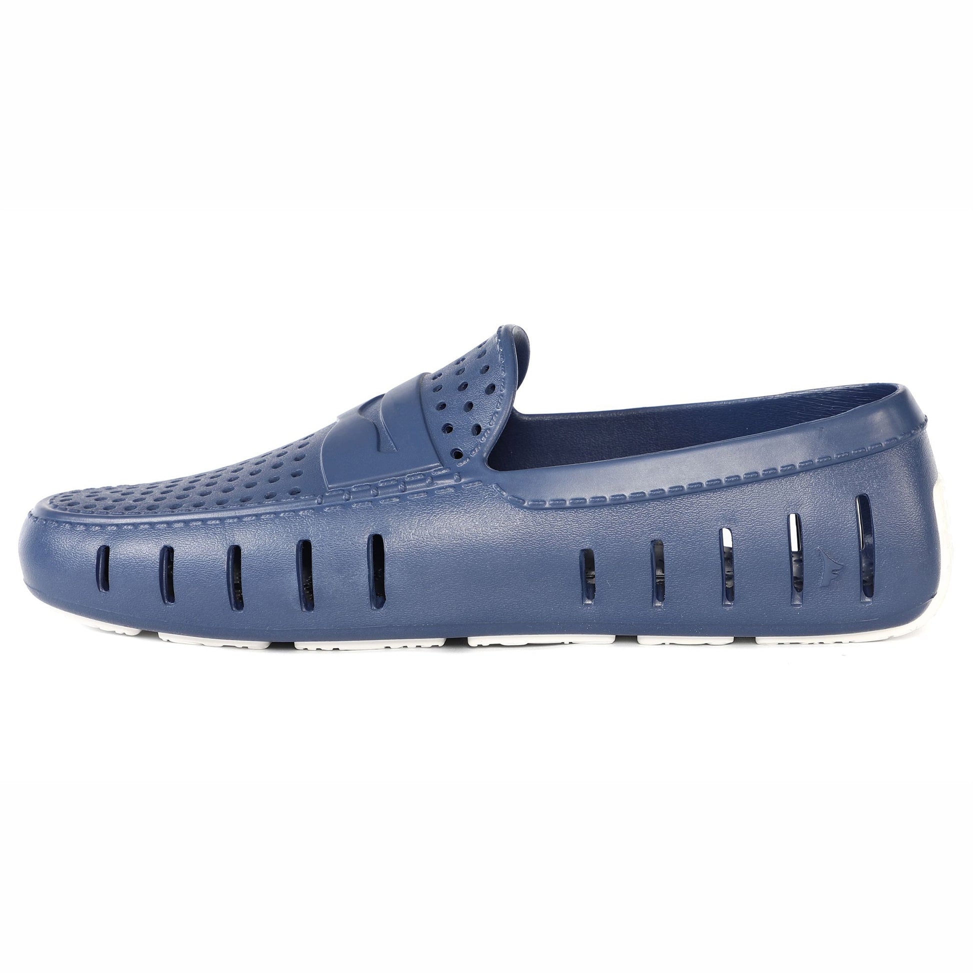 Men's Country Club Navy Peony Bright White Loafers