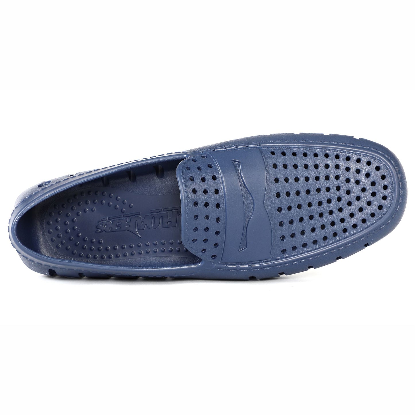 Men's Country Club Navy Peony Bright White Loafers