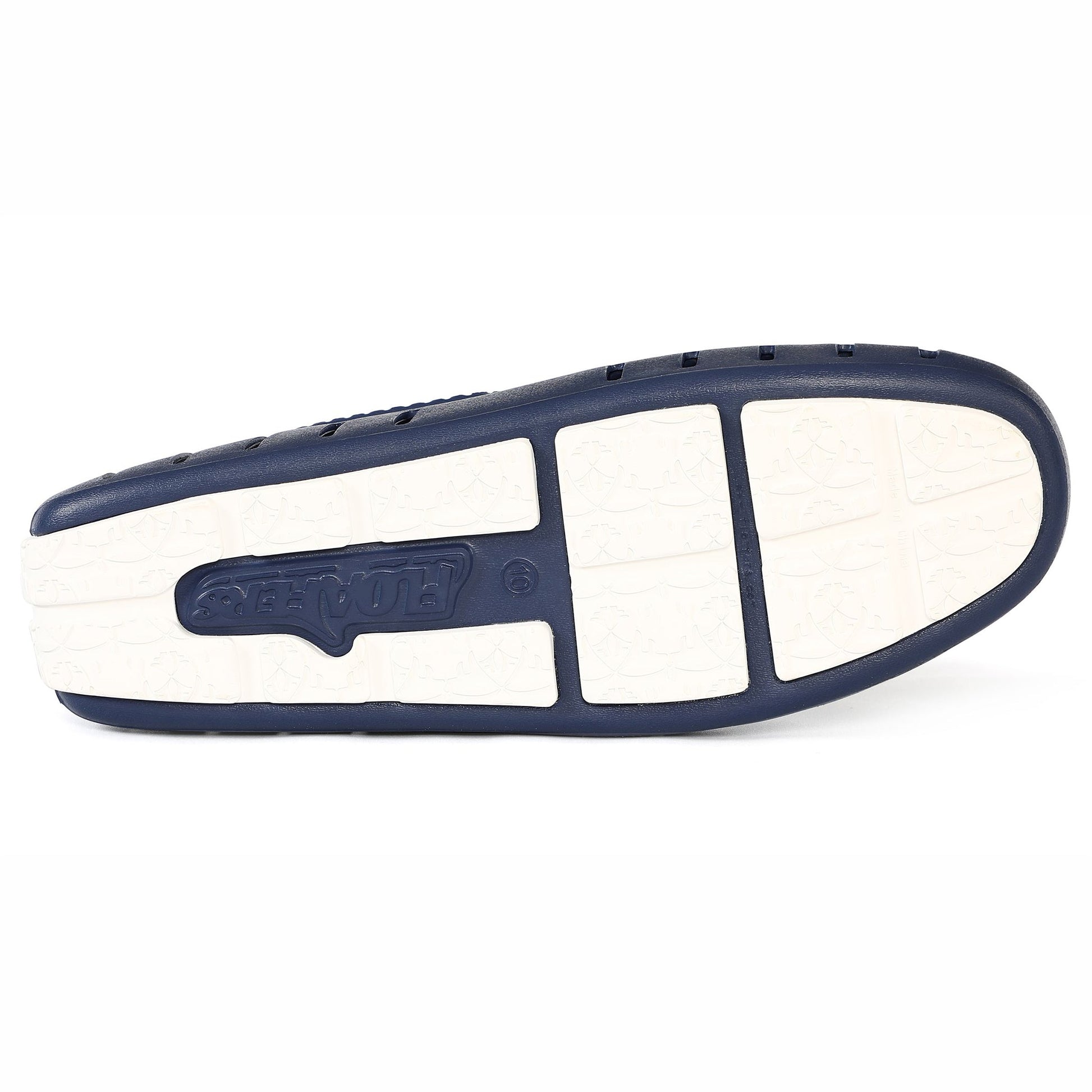 Men's Country Club Navy Peony Bright White Loafers