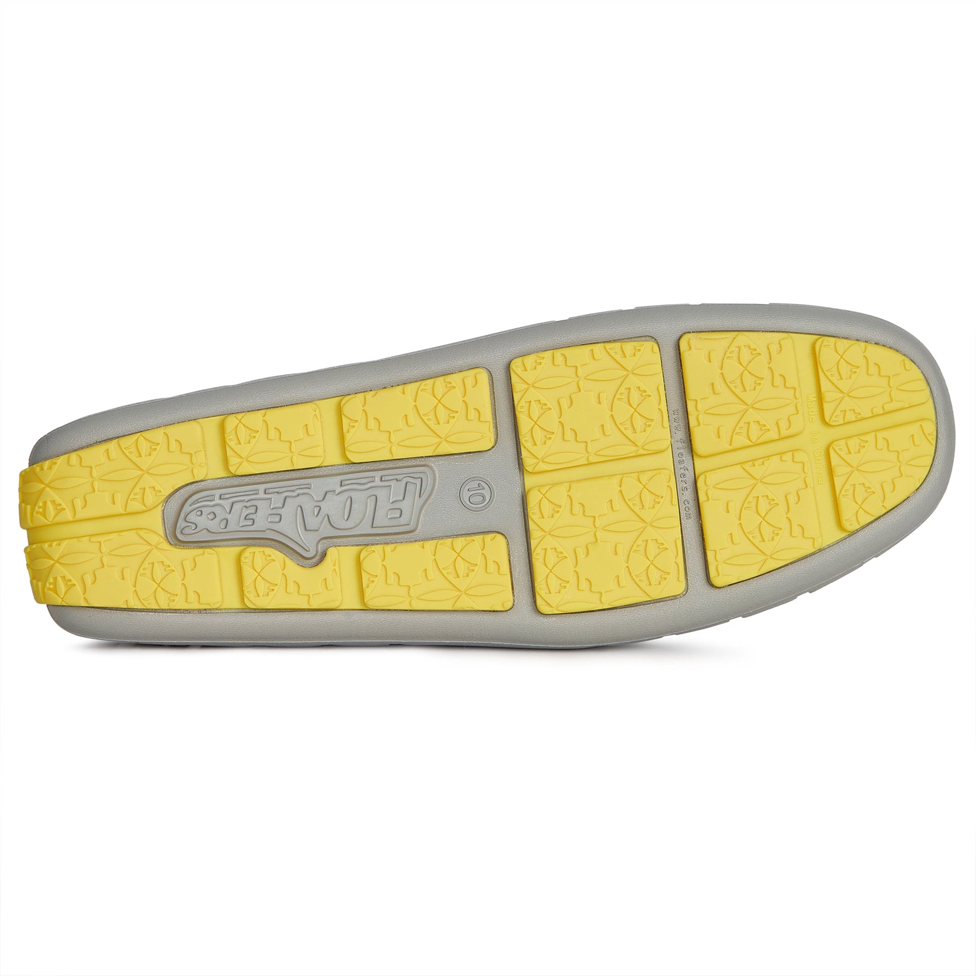Men’s Country Club Driver Foam Shoe | Harbor Mist Gray/Lemon Tonic