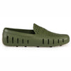 men s country club chive green bright white loafers
