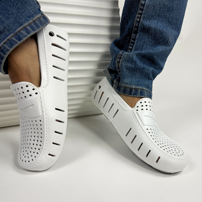 Men’s Country Club Driver 2.0 Foam Shoe | Bright White/Harbor Mist Gray