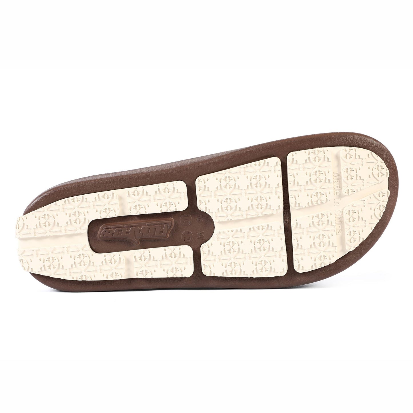 DRIFTWOOD BROWN/COCONUT LANE-4 MENS SLIDE