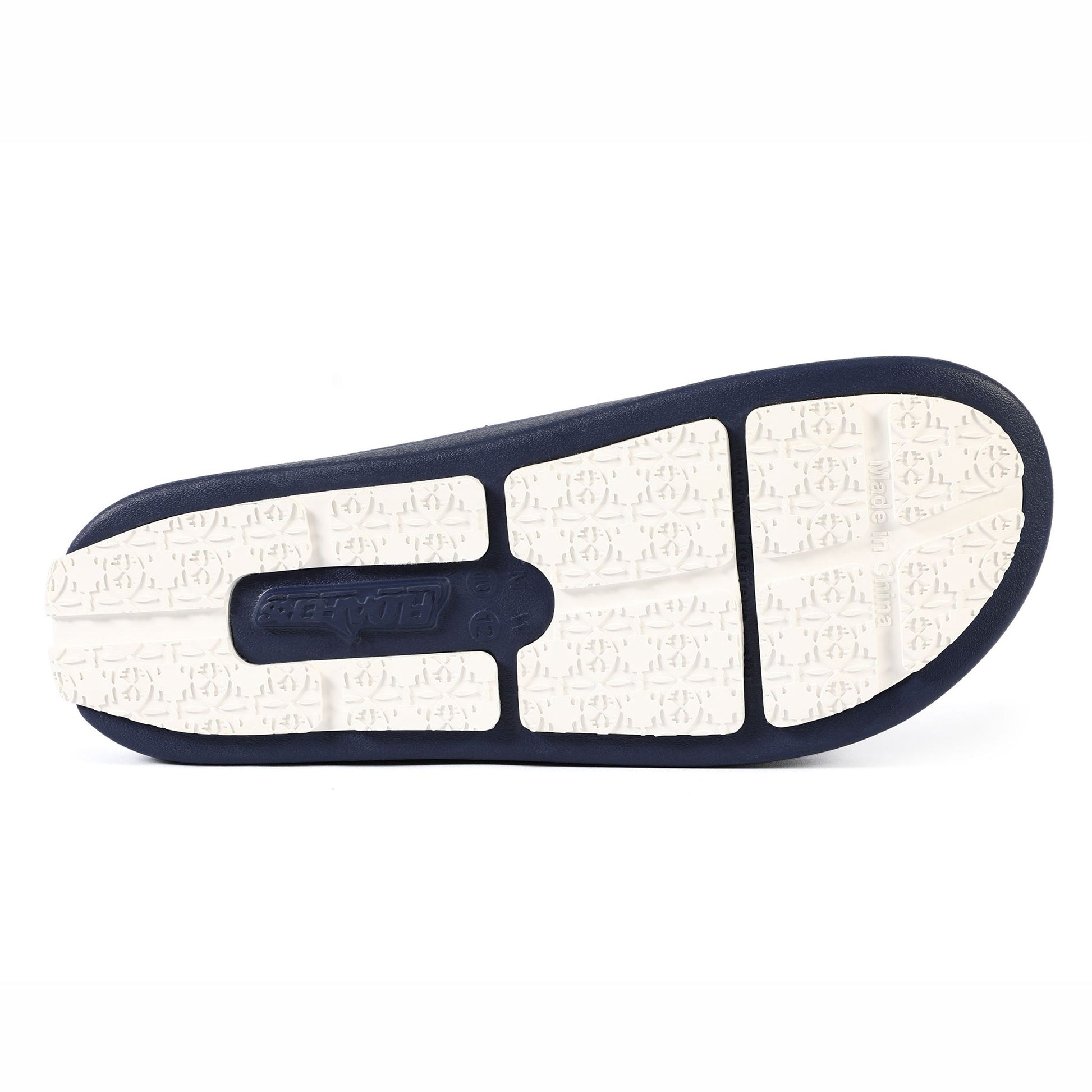 NAVY PEONY/BRIGHT WHITE LANE-4 MENS SLIDE