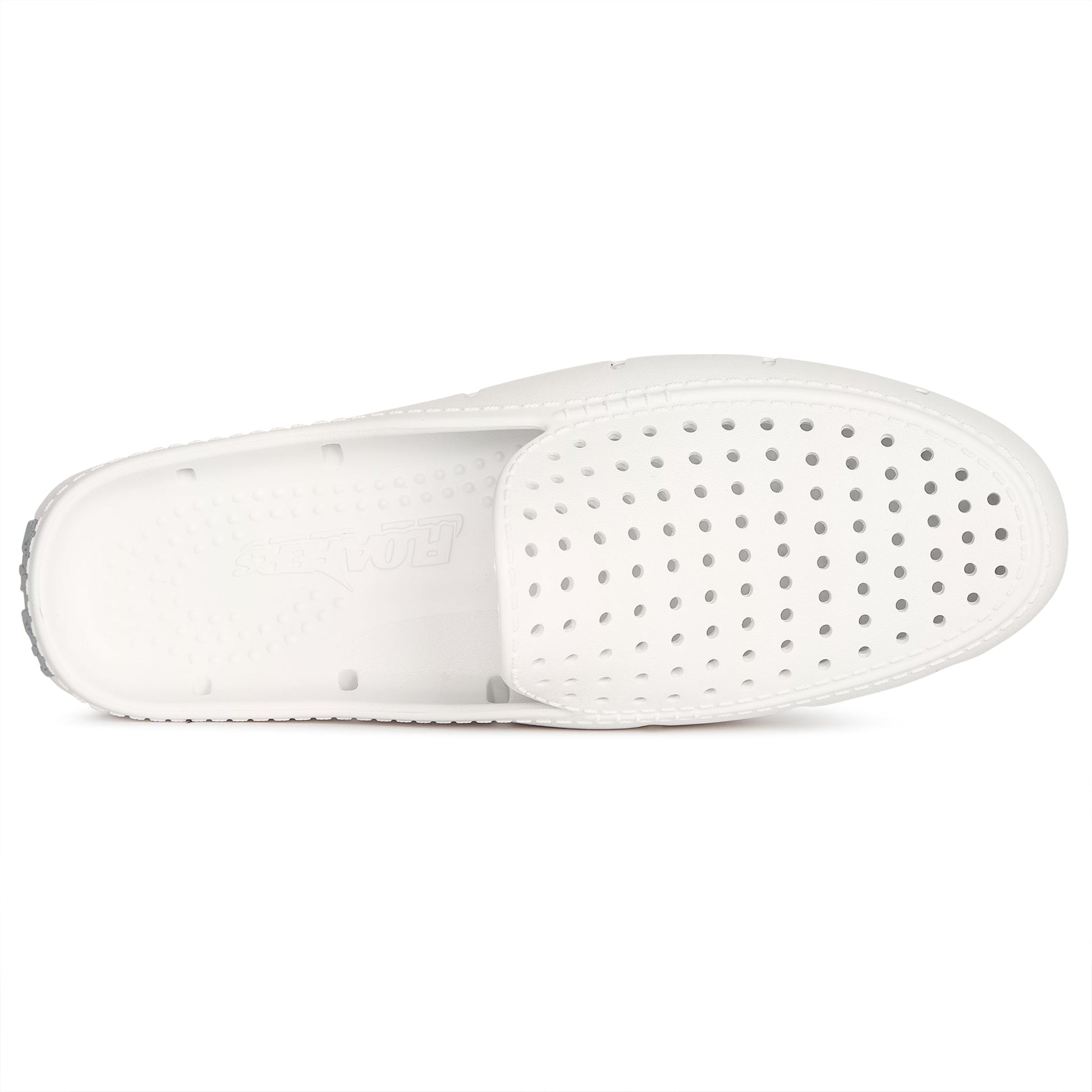 Men’s Sunset Slide Foam Shoe | Bright White/Harbor Mist Gray