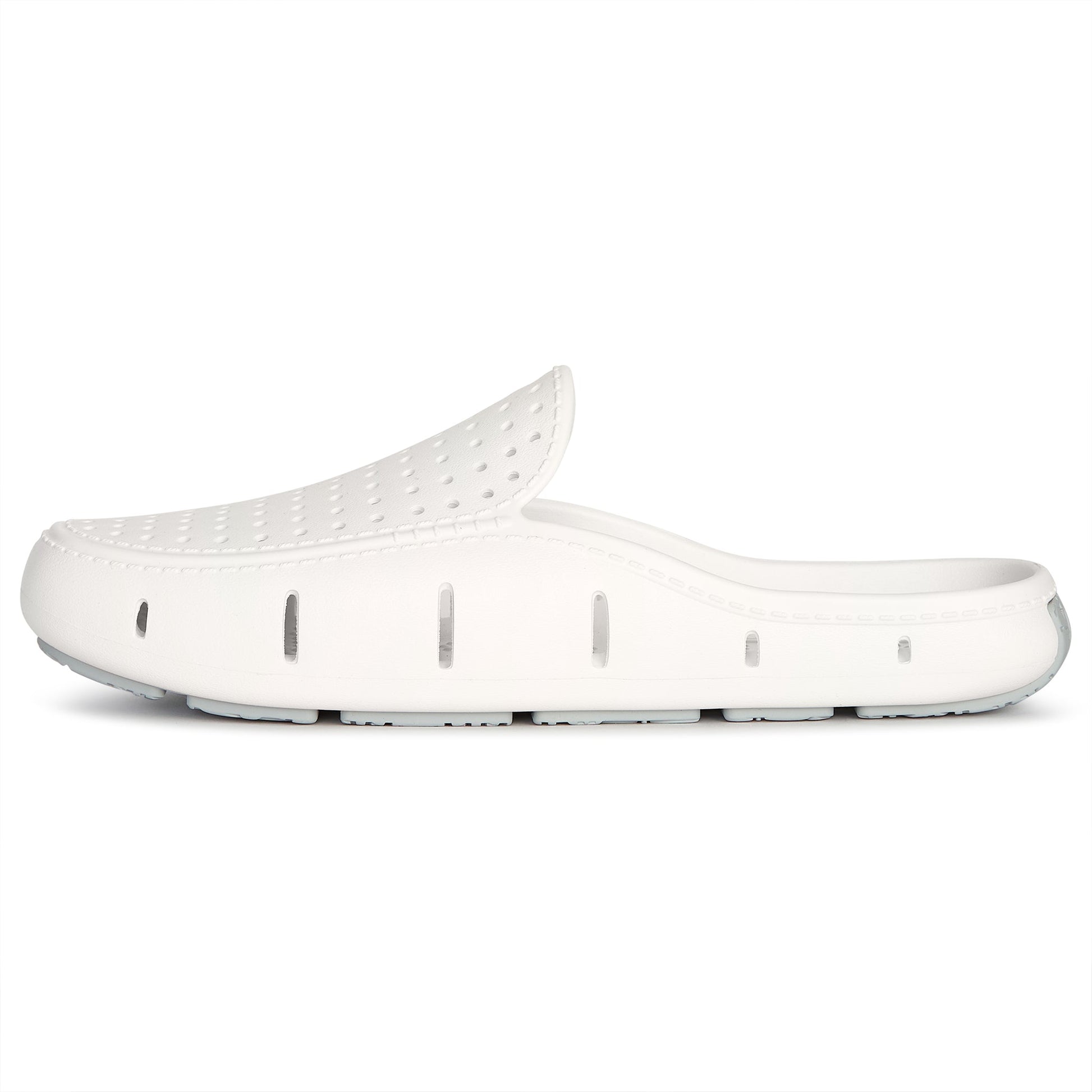 Men’s Sunset Slide Foam Shoe | Bright White/Harbor Mist Gray
