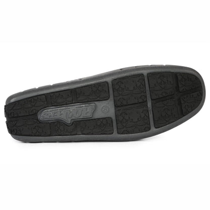 Men's Country Club Slate Grey Black Suede Loafers