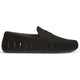 men s country club black suede loafers