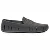 men s country club slate grey black suede loafers