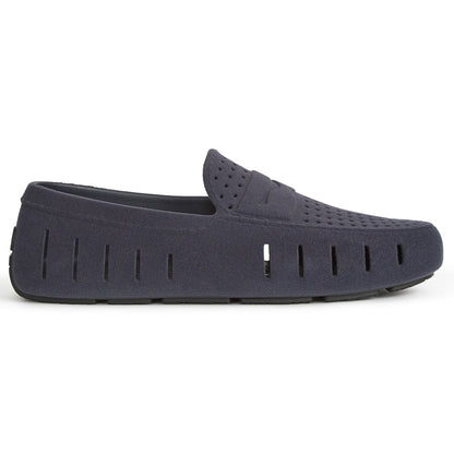 men s country club navy suede loafers,5