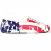 women s posh old glory print loafers