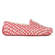 red white hex/red posh print