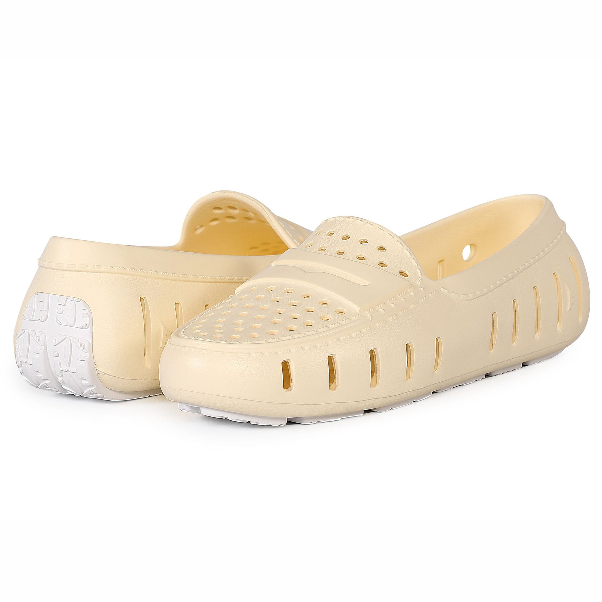 Women's Posh Lemon Ice Bright White Loafers