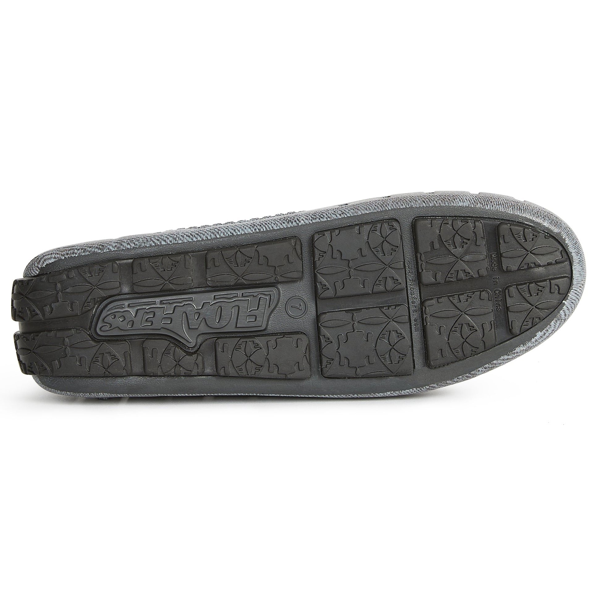 Women's Posh Black Denim Print Loafers