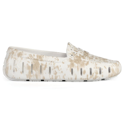 women s posh tan tie dye print bright white loafers,5