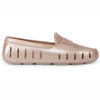 women s posh rose gold cream metallic loafers
