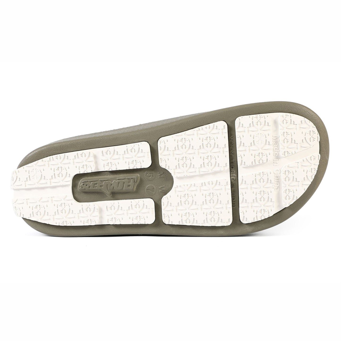MERMAID GREEN/BRIGHT WHITE LANE-4 WOMENS SLIDE
