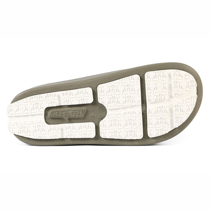 MERMAID GREEN/BRIGHT WHITE LANE-4 WOMENS SLIDE