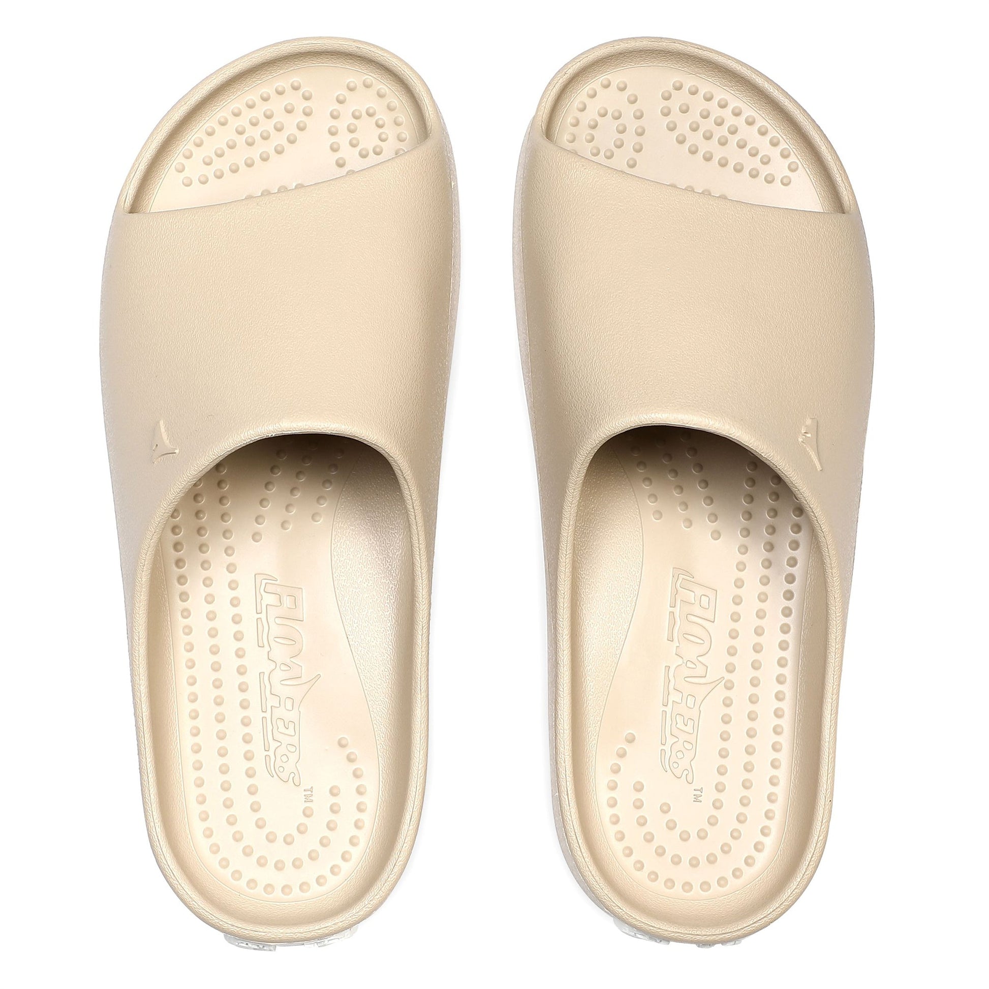 WARM SAND/BRIGHT WHITE LANE-4 WOMENS SLIDE
