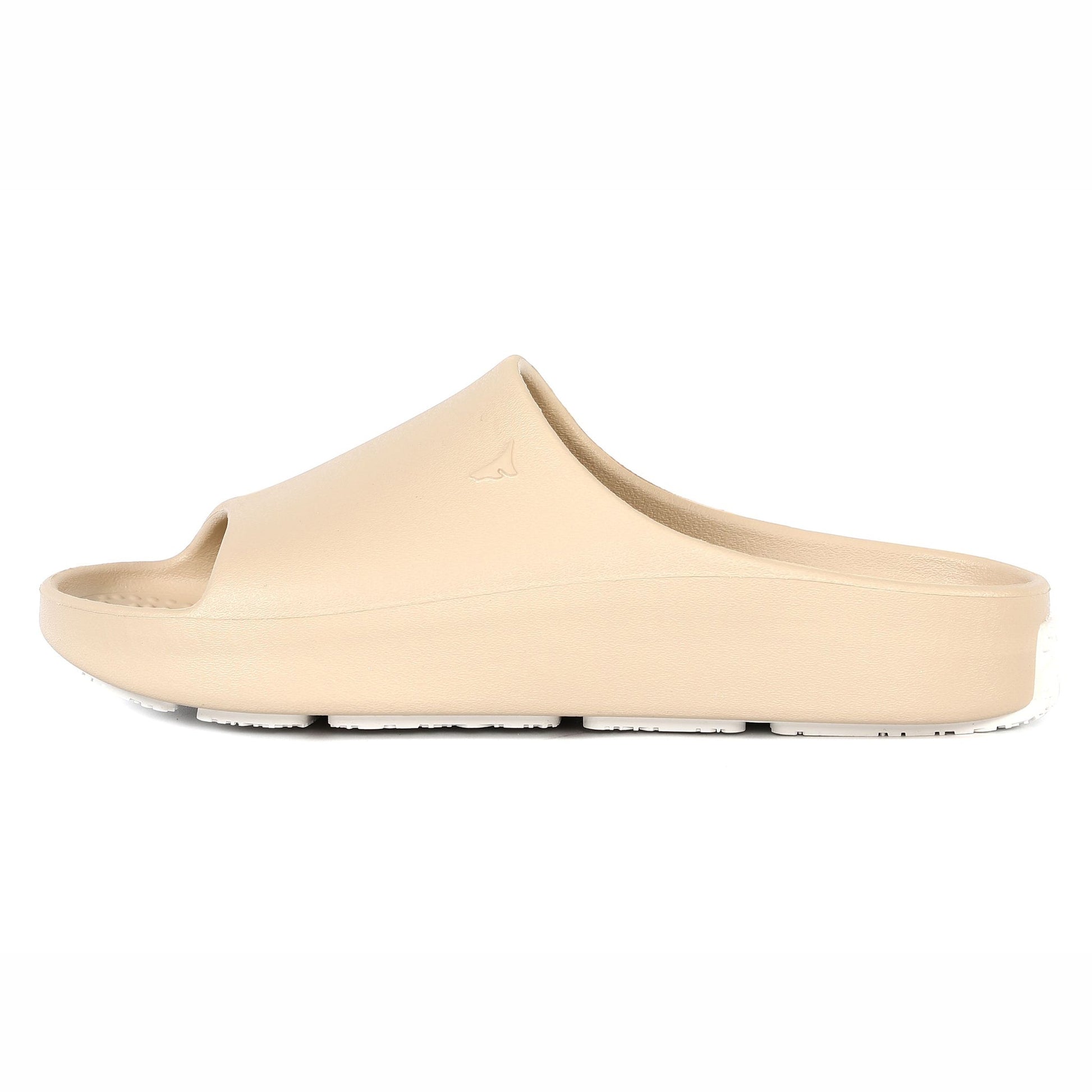 WARM SAND/BRIGHT WHITE LANE-4 WOMENS SLIDE