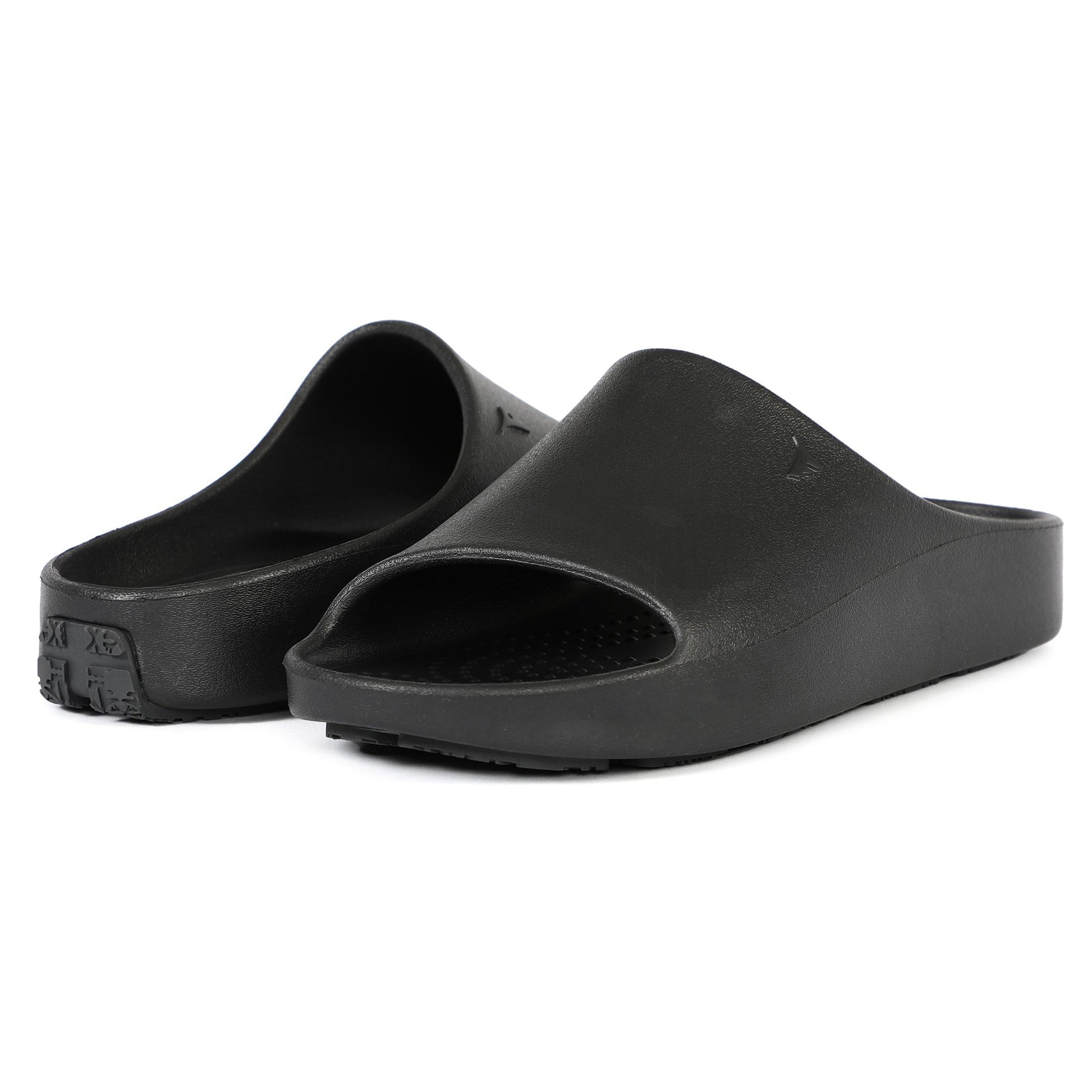 BLACK/BLACK LANE-4 WOMENS SLIDE