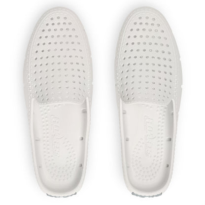 Women’s Posh Driver Foam Shoe | Bright White/Harbor Mist Gray