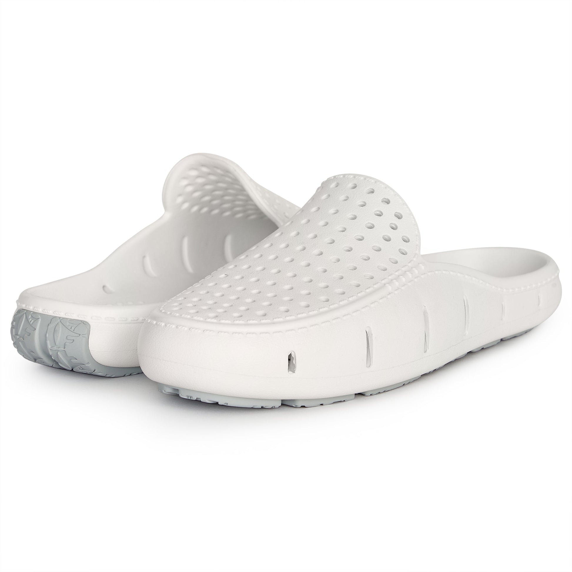 Women’s Posh Driver Foam Shoe | Bright White/Harbor Mist Gray
