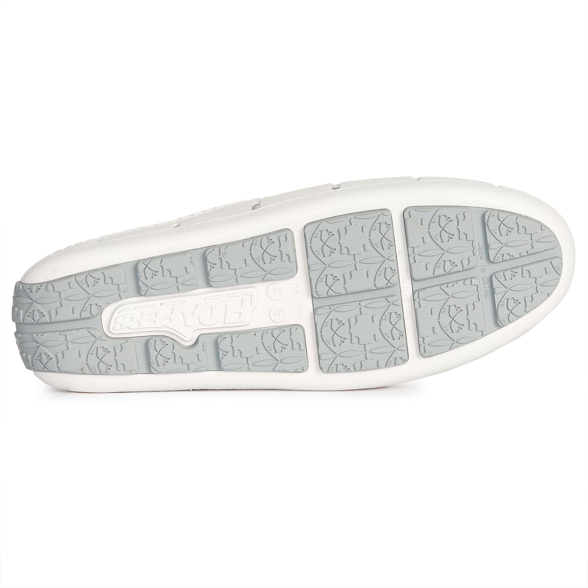 Women’s Posh Driver Foam Shoe | Bright White/Harbor Mist Gray