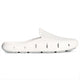 bright white/harbor mist gray womens sunset slide