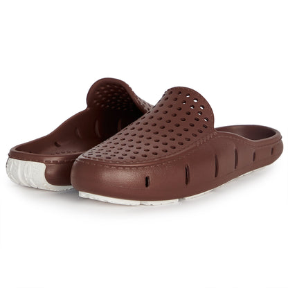 Women's Sunset Slide Foam Shoe | Driftwood Brown/Coconut