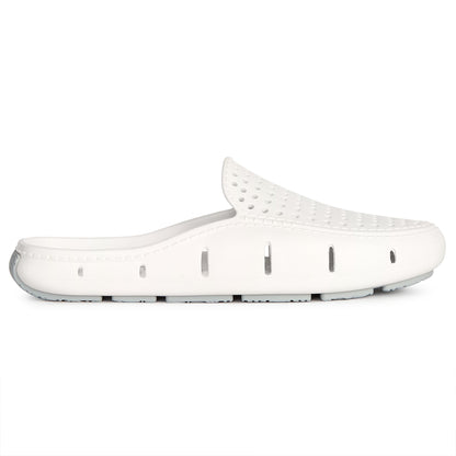 bright white/harbor mist gray womens sunset slide,5
