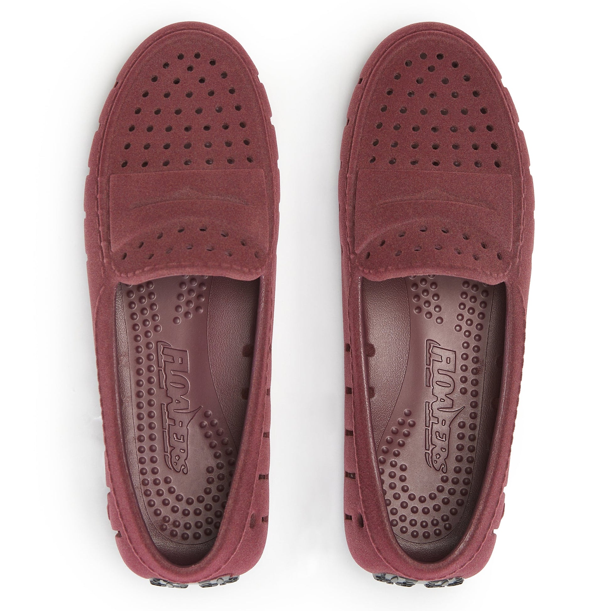 Women’s Posh Driver 3.0 Foam Shoe | Burgundy Vegan Suede