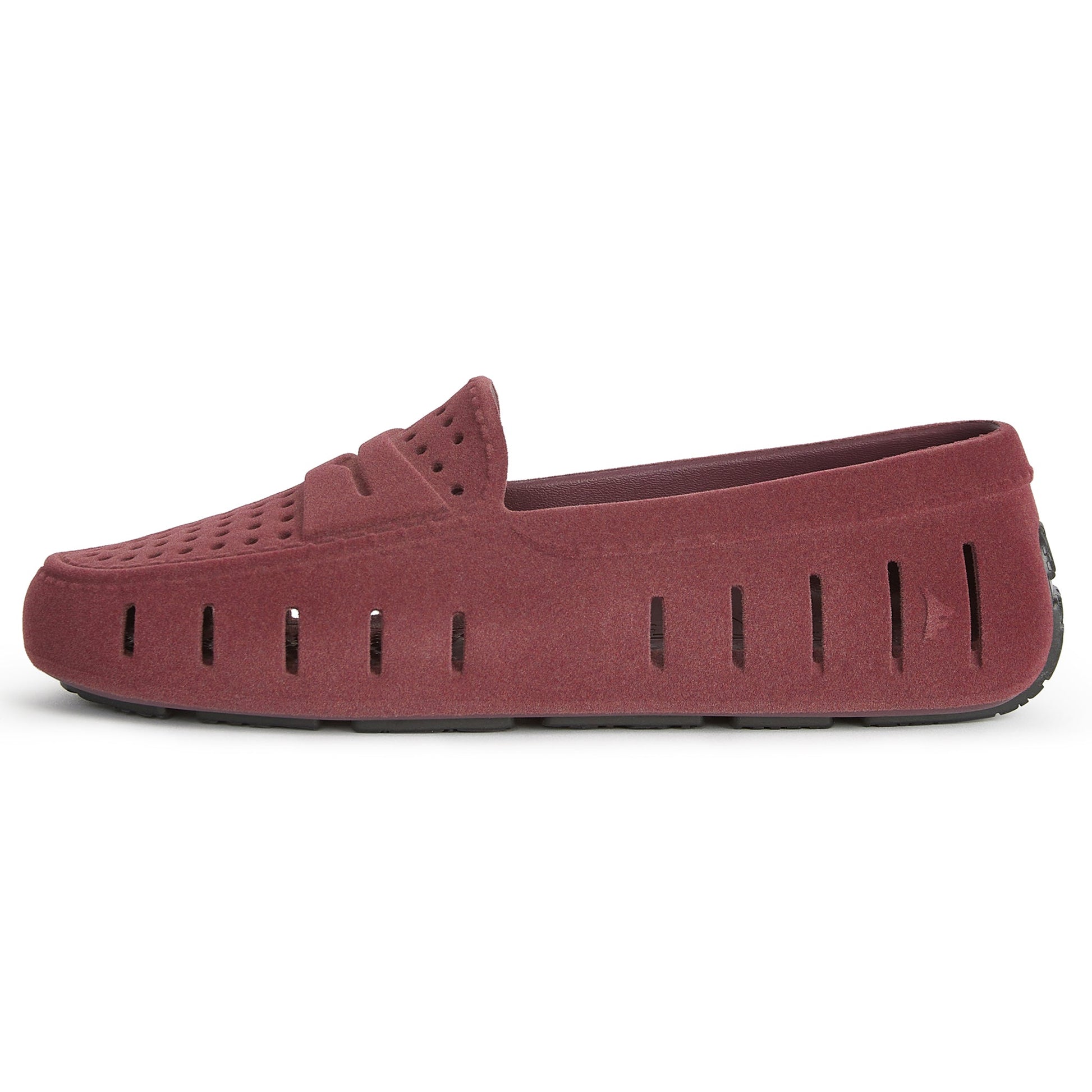 Women’s Posh Driver 3.0 Foam Shoe | Burgundy Vegan Suede