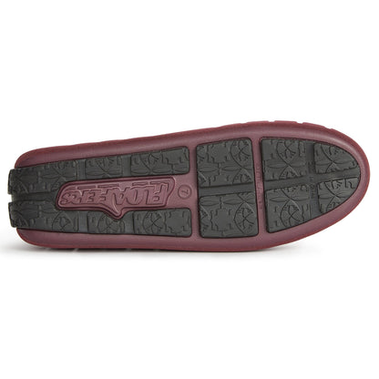 Women’s Posh Driver 3.0 Foam Shoe | Burgundy Vegan Suede