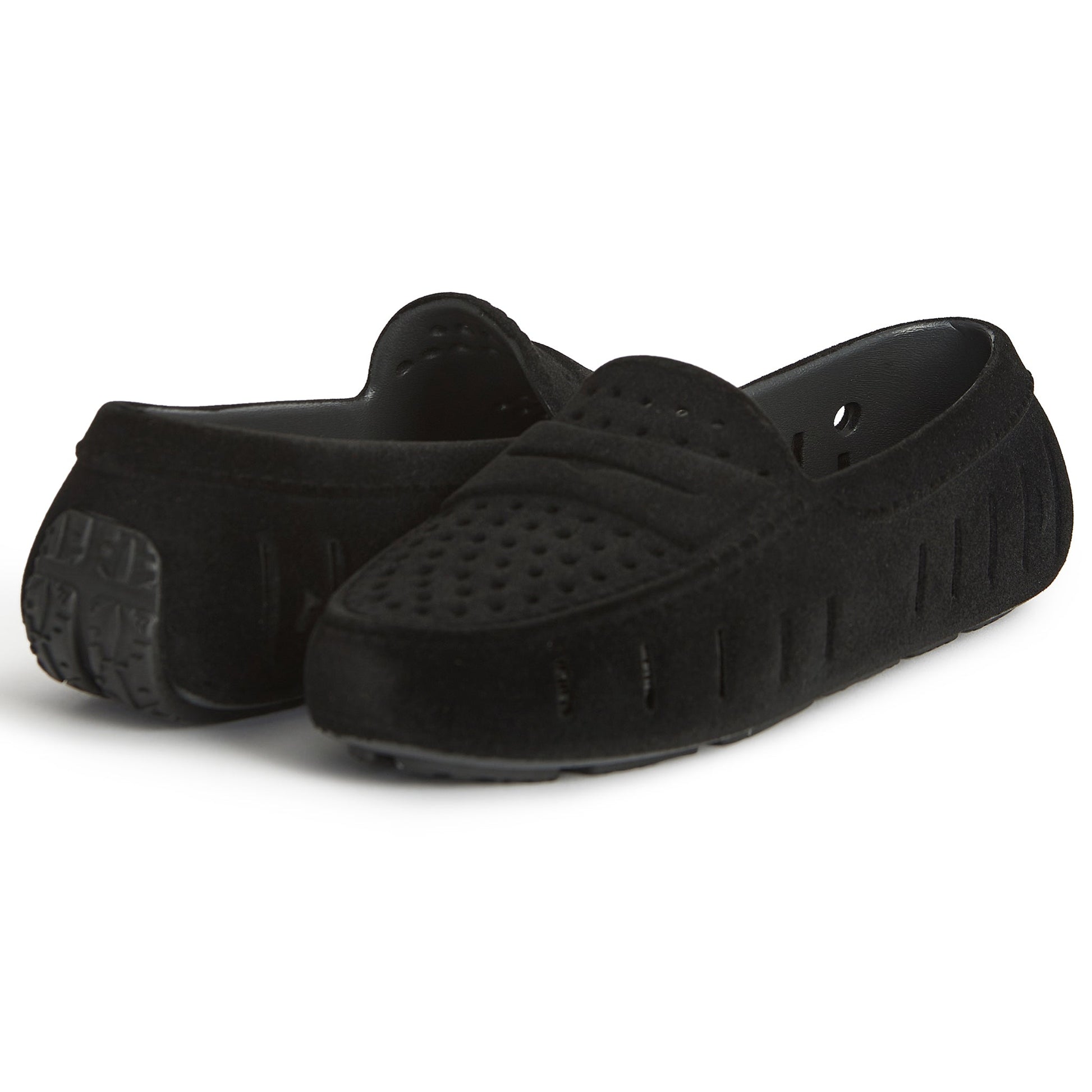 Women’s Posh Driver 3.0 Foam Shoe | Black Vegan Suede