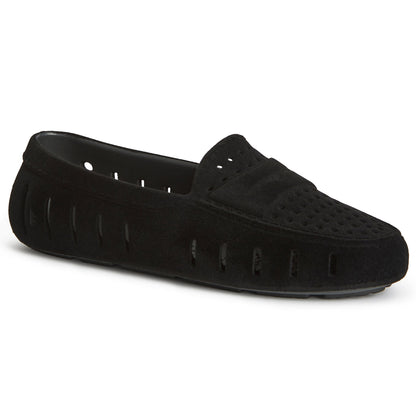Women’s Posh Driver 3.0 Foam Shoe | Black Vegan Suede