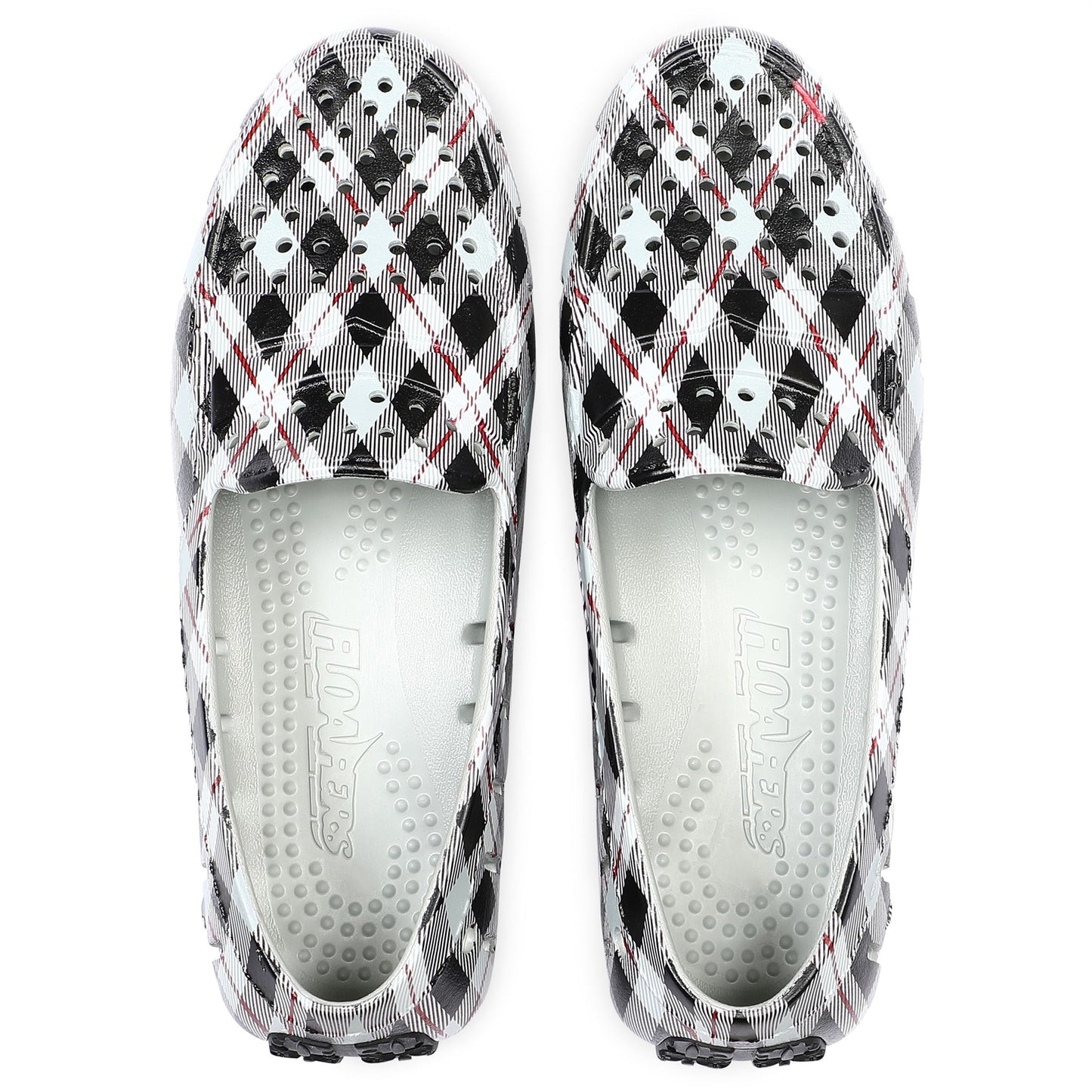 GREY MULTI PLAID/BLACK POSH PRINT - FINAL SALE