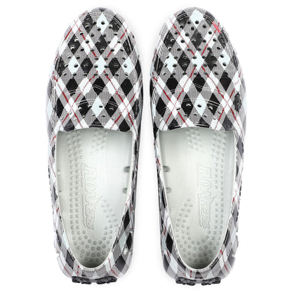 GREY MULTI PLAID/BLACK POSH PRINT - FINAL SALE