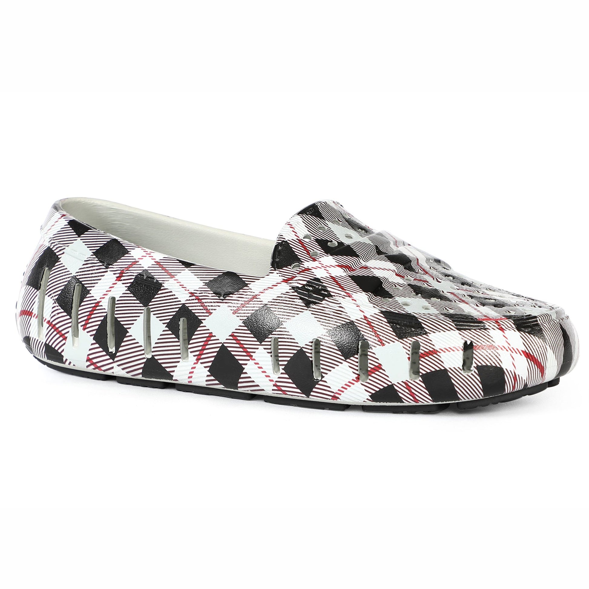 GREY MULTI PLAID/BLACK POSH PRINT - FINAL SALE