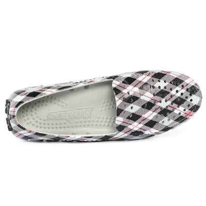 GREY MULTI PLAID/BLACK POSH PRINT - FINAL SALE