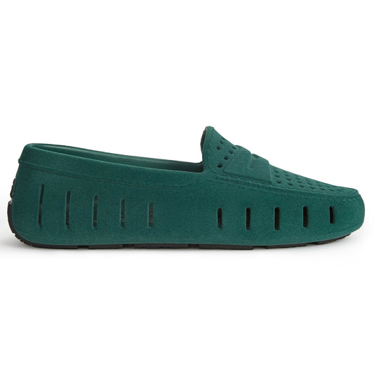 Women's Posh 3.0 Driver Foam Shoe | Emerald Vegan Suede