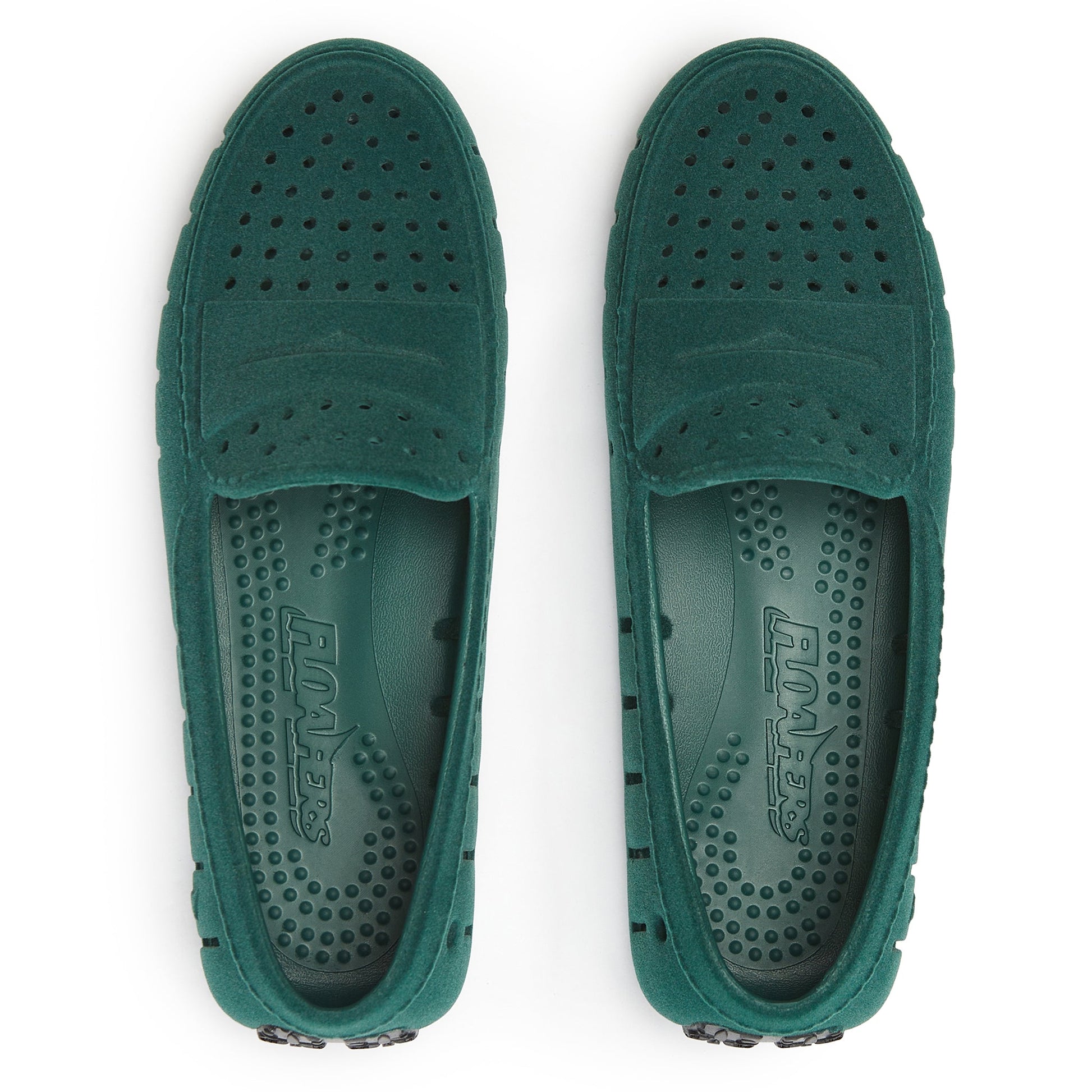Women's Posh 3.0 Driver Foam Shoe | Emerald Vegan Suede