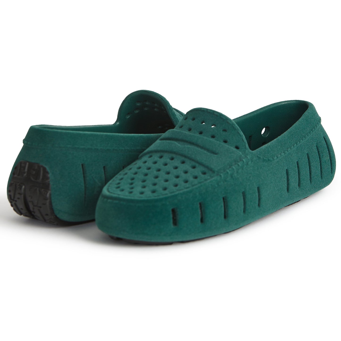 Women's Posh 3.0 Driver Foam Shoe | Emerald Vegan Suede
