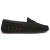 women s posh black suede loafers