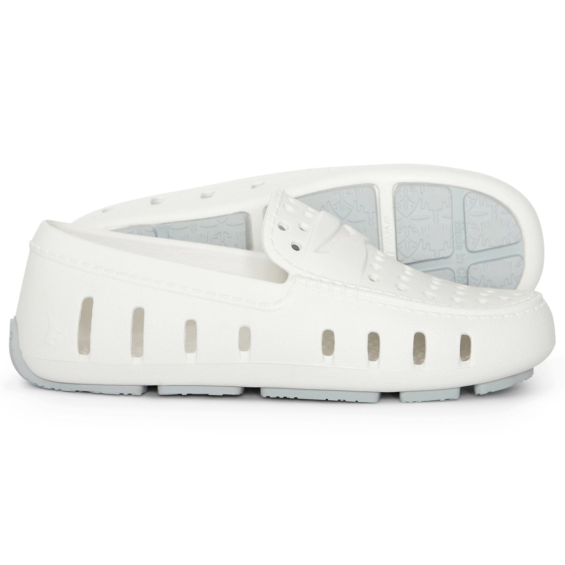 Kid’s Prodigy Driver Foam Shoe | Bright White/Harbor Mist Gray - Final Sale