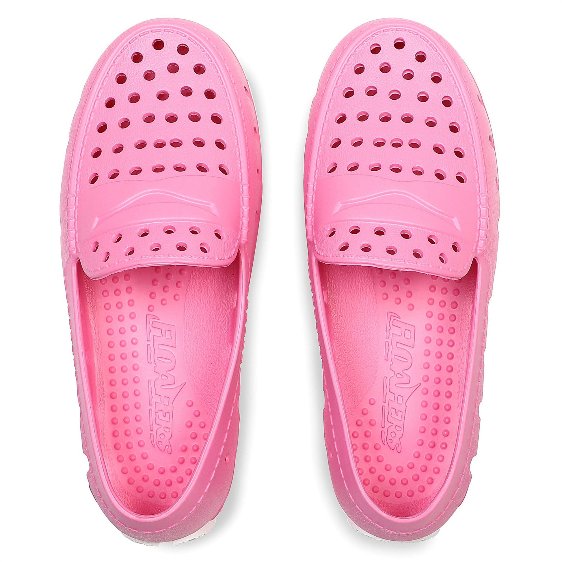 Kids Prodigy Pink Carnation Bright White Loafers